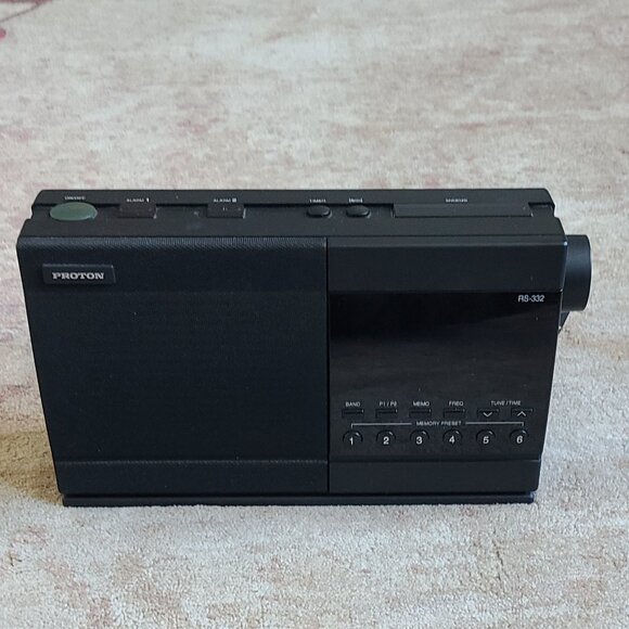 Pre-Owned Sangean RS-330 +RS-332 Digital AM/FM Clock Radio & dual Alarm Clocks. - Picture 5 of 11